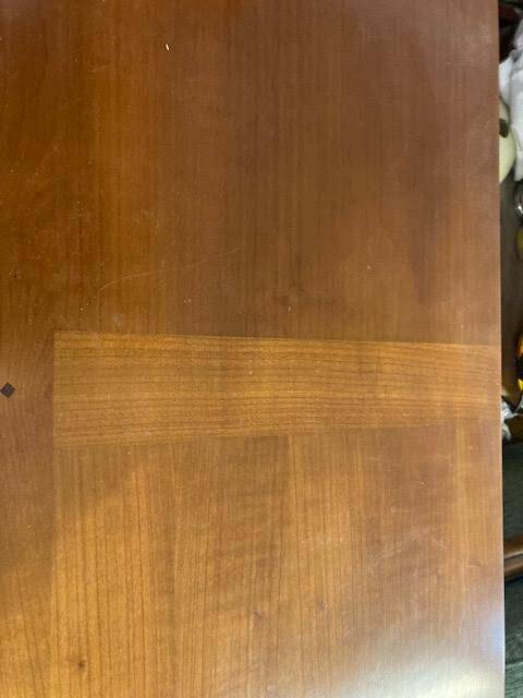 Cherry wood sideboard with 3 doors and 3 drawers