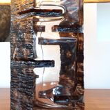 Brutalist lamp Argos by César Baldaccini for Daum