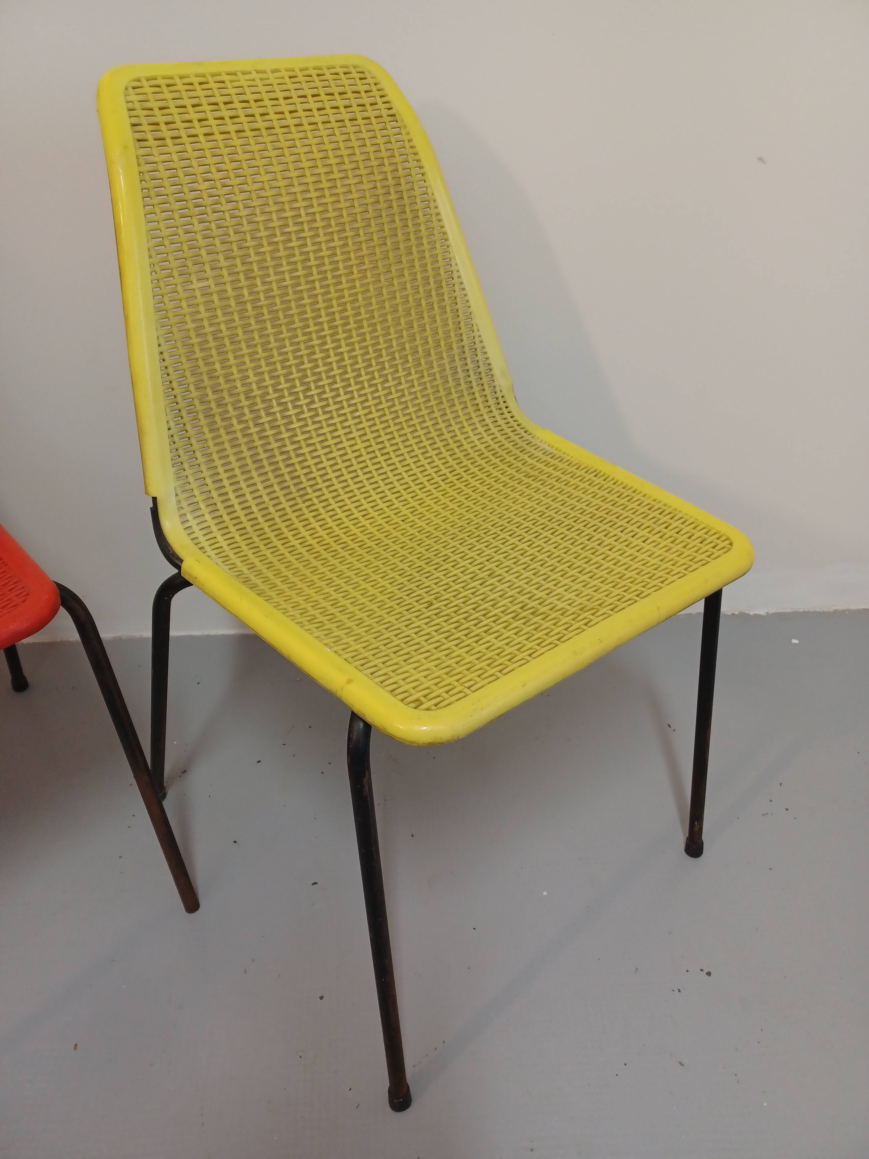 Paire de chaises,  70'S