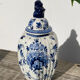 Pot couvert Delft bleu et blanc