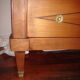 commode chêne du XIXème avec ornements bronze