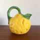 Vintage 1950s dabbling lemon pitcher