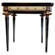 Swedish grace, game table with relief meander decoration, 1920s/30s.