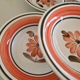 6 assiettes creuses