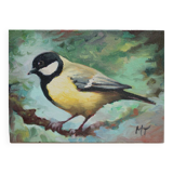Oil painting on canvas board, size 13 x 18 cm.