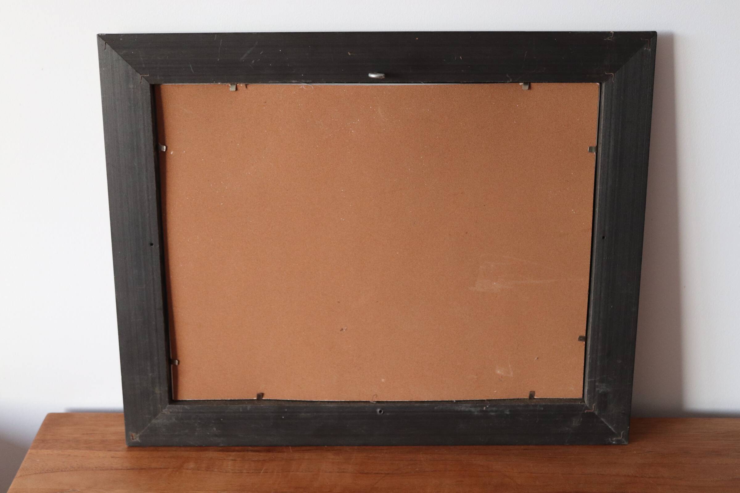 Watercolor painting Landscape pine forest and bicycles