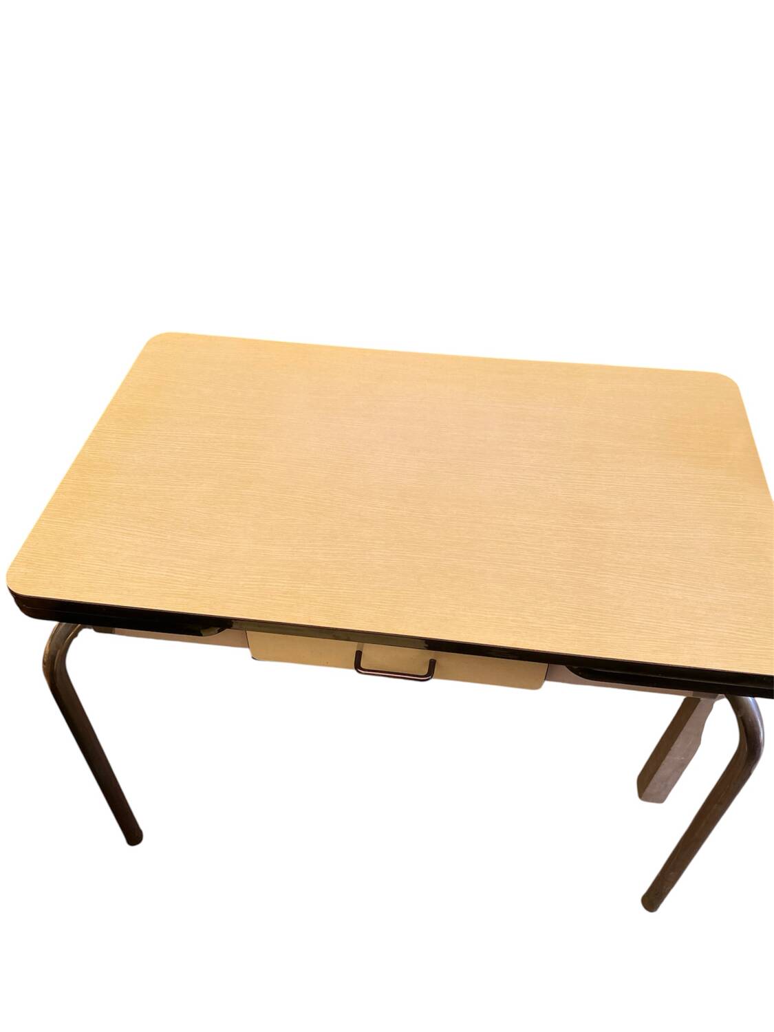 Yellow Formica table