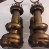 Paire de lampes en bronze