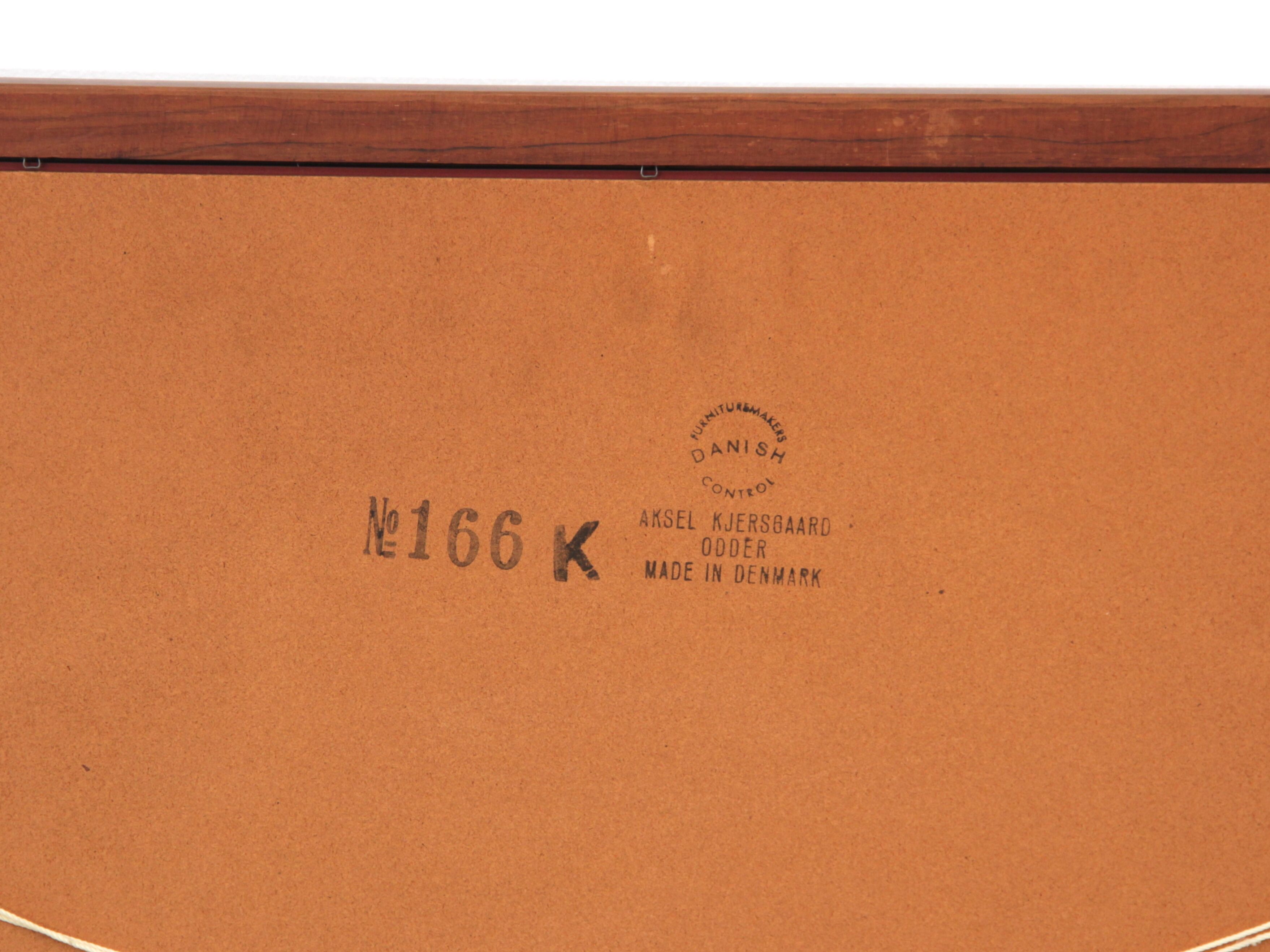 Rio Model Rosewood Mirror No.166 59x105cm