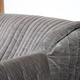 Canapé trois places original Cinna Sandra en velours par Annie Hieronimus, France années 1970