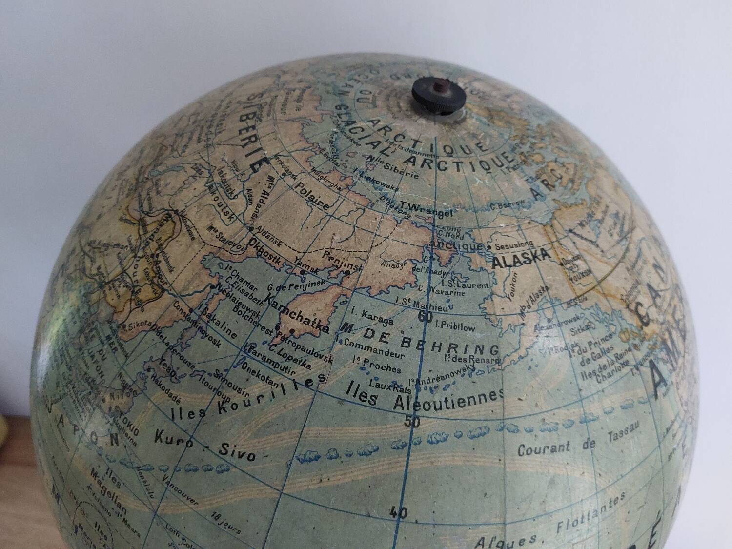 Large terrestrial globe