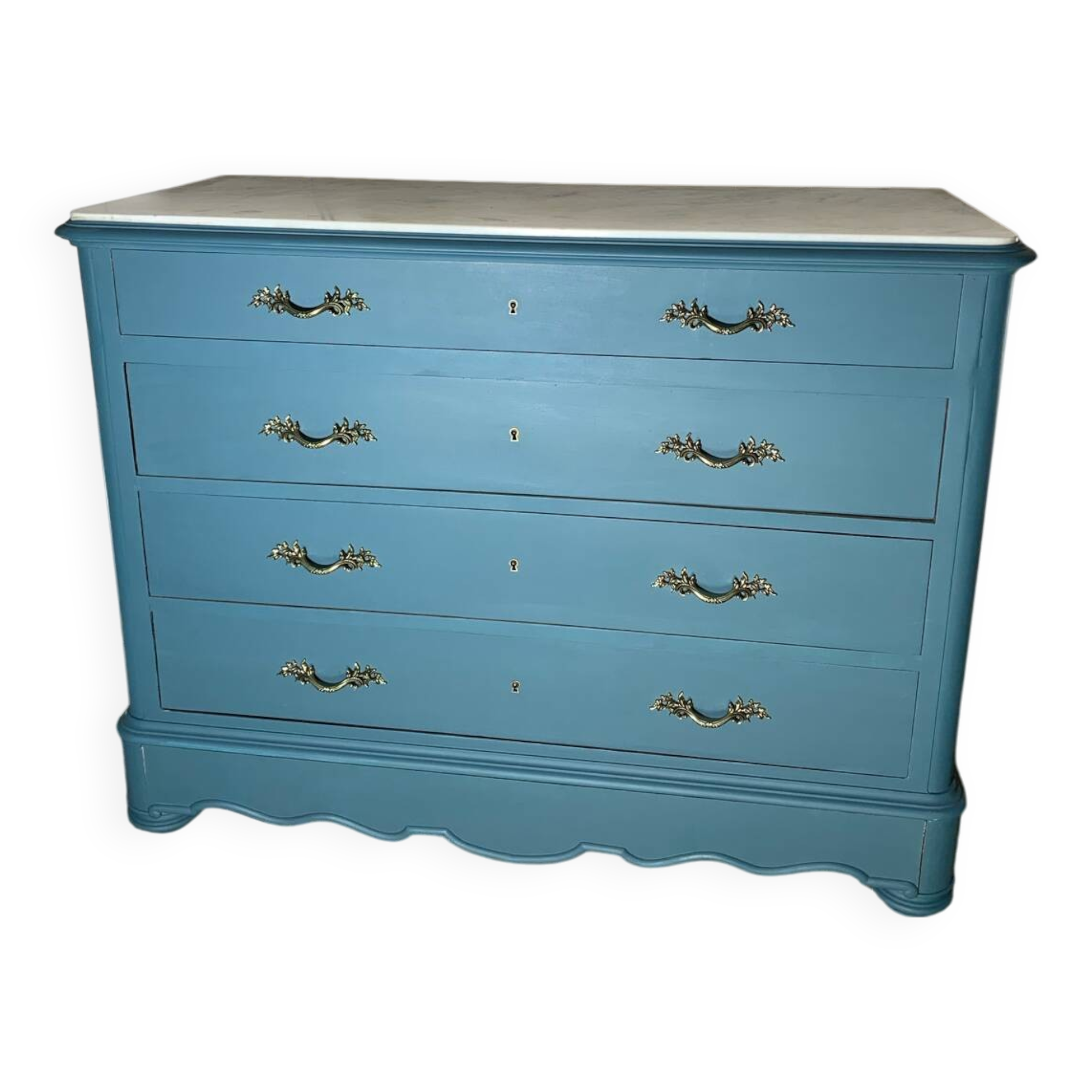 Commode plateau marbre