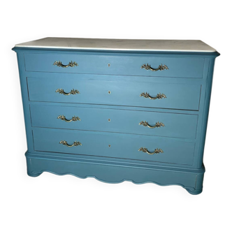 Commode plateau marbre
