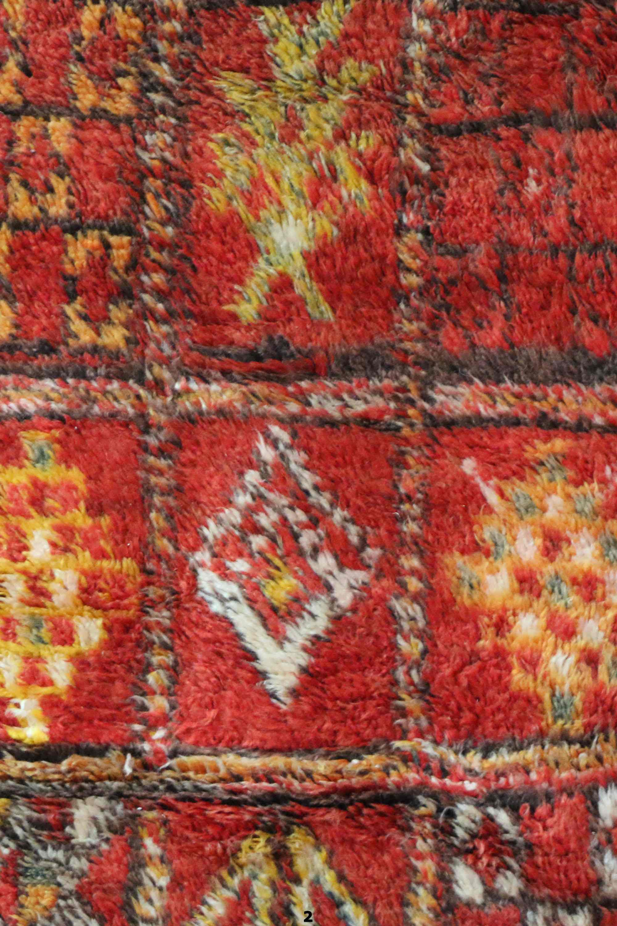 Old moroccan carpet - 214 x 340 cm