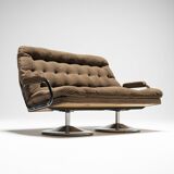 Space Age sofa and armchairs set, Hungary, 1950s