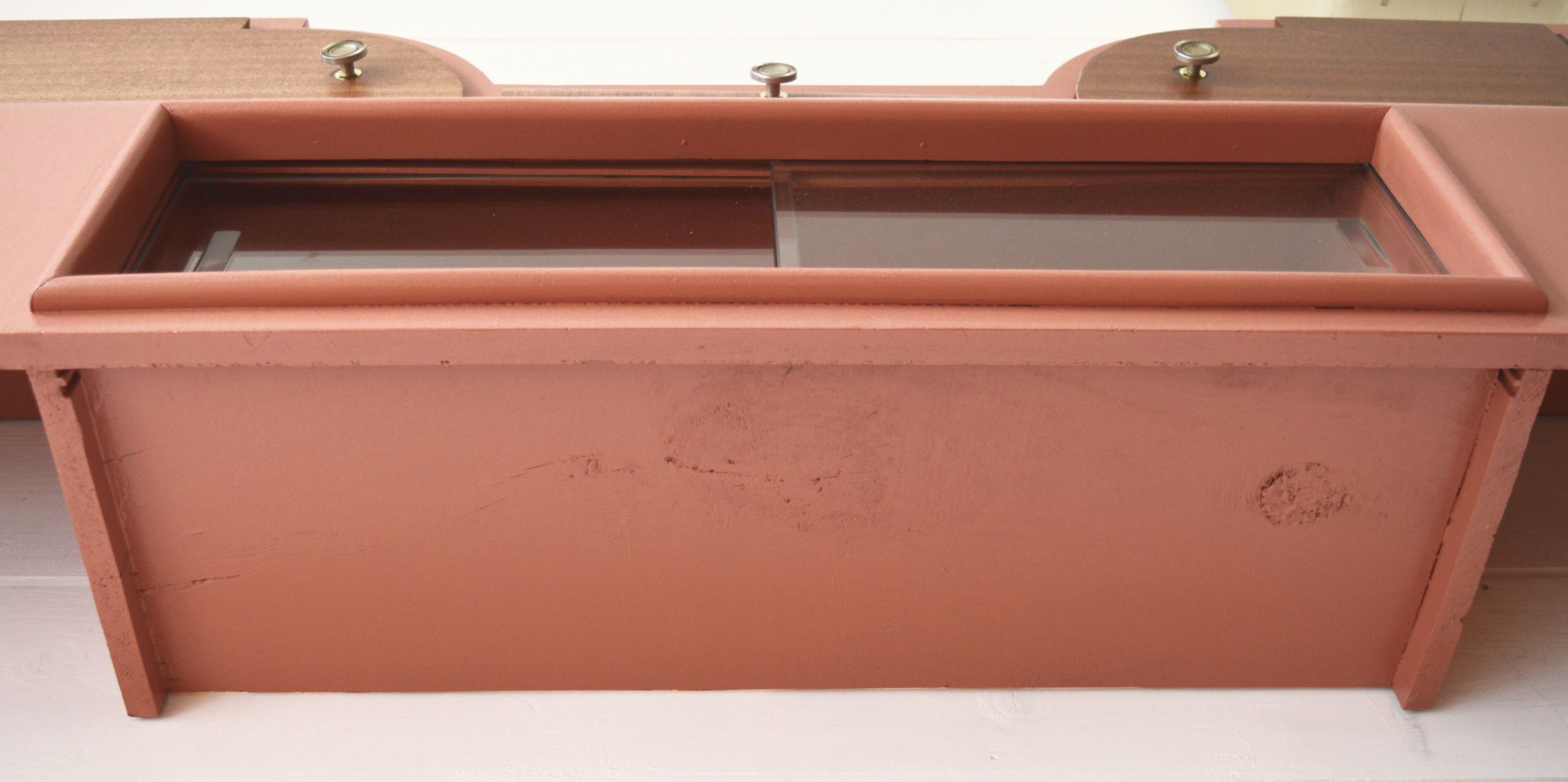 Shelf cosy 'terracotta'