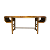 Industrial mailroom desk - patina - France 1950s