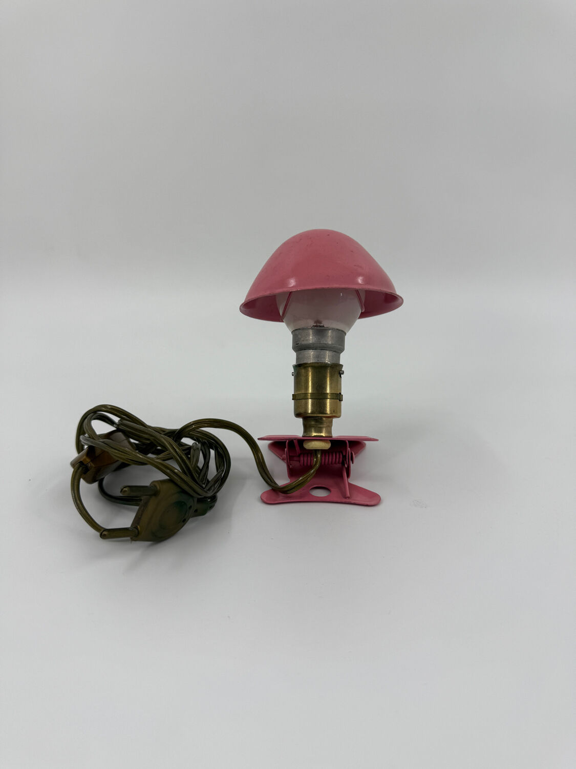 Lampe pince champignon