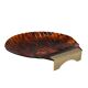 Hollywood regency shell shaped centerpiece, Italy 1970s