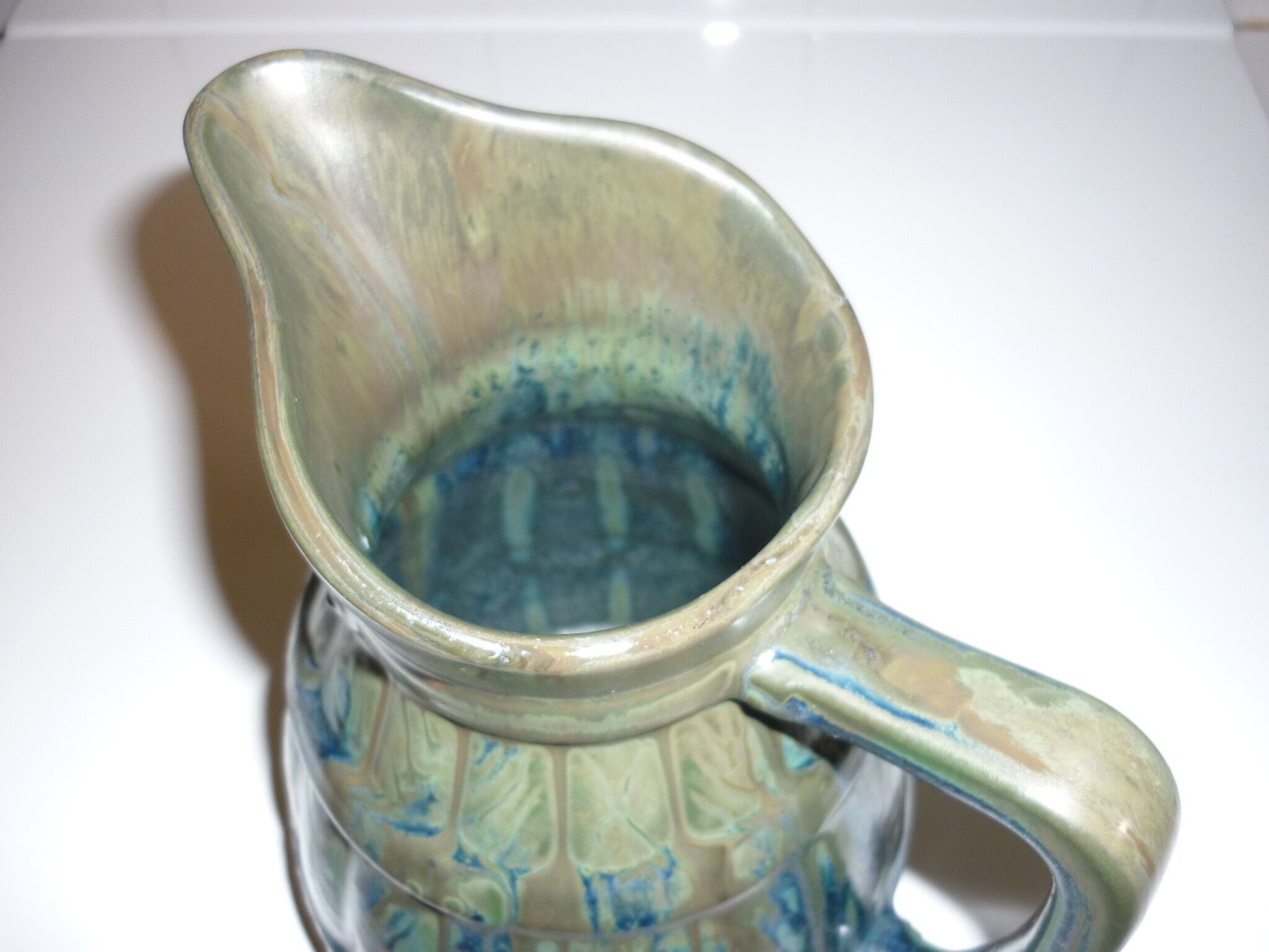 Ceramic water or wine pitcher