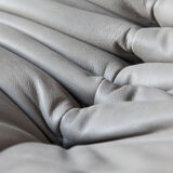 Sofa 3 places leather designed by Michel Ducaroy 1973