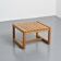 Table basse de montagne en pin massif, France, vers 1970