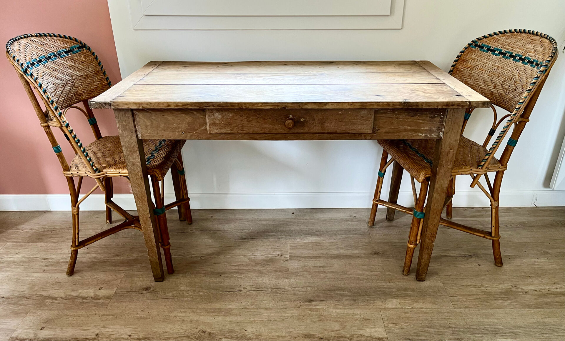 Oak farmhouse table