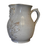 Vintage bacchus anthropomorphic sandstone pitcher