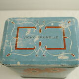 Old metal box "Vichy-Prunelle"