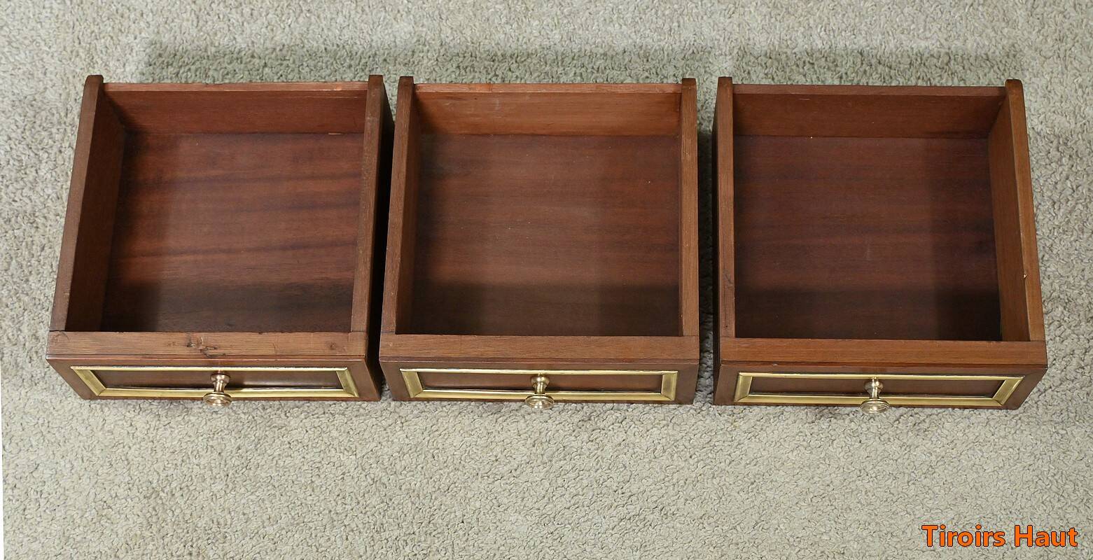 Small Mahogany Cylinder Desk, Louis XVI Style – Mid-19th Century