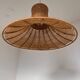 Large vintage rope pendant lamp design from the 70s