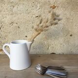 10 silver metal spoons art deco style