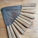 Set of 12 Bakelite knives