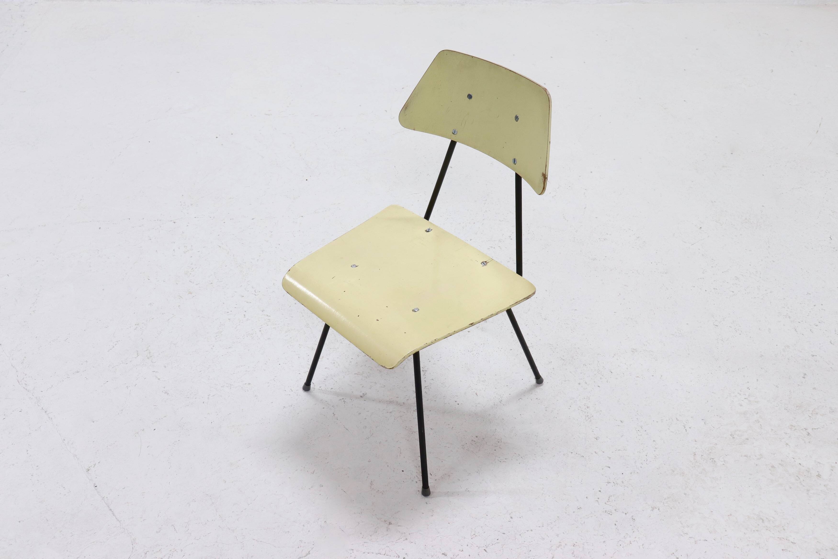 Rare Side Chair by Rob Parry for Dico Netherlands 1950s