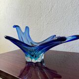 Blue crystal cup from the 60s