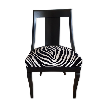 Chaise gondole style empire