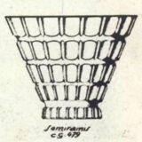 Vase Seramis Saint Lambert