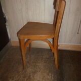 Baumann wooden school children's chair 1940/1950
