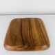 Scandinavian square teak pocket emptier, 1960s