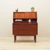 Teak secretary, Danish design, 1970s, production: Denmark