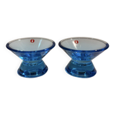 Pair of candle holders "Kartio" – Kaj Franck for Iittala