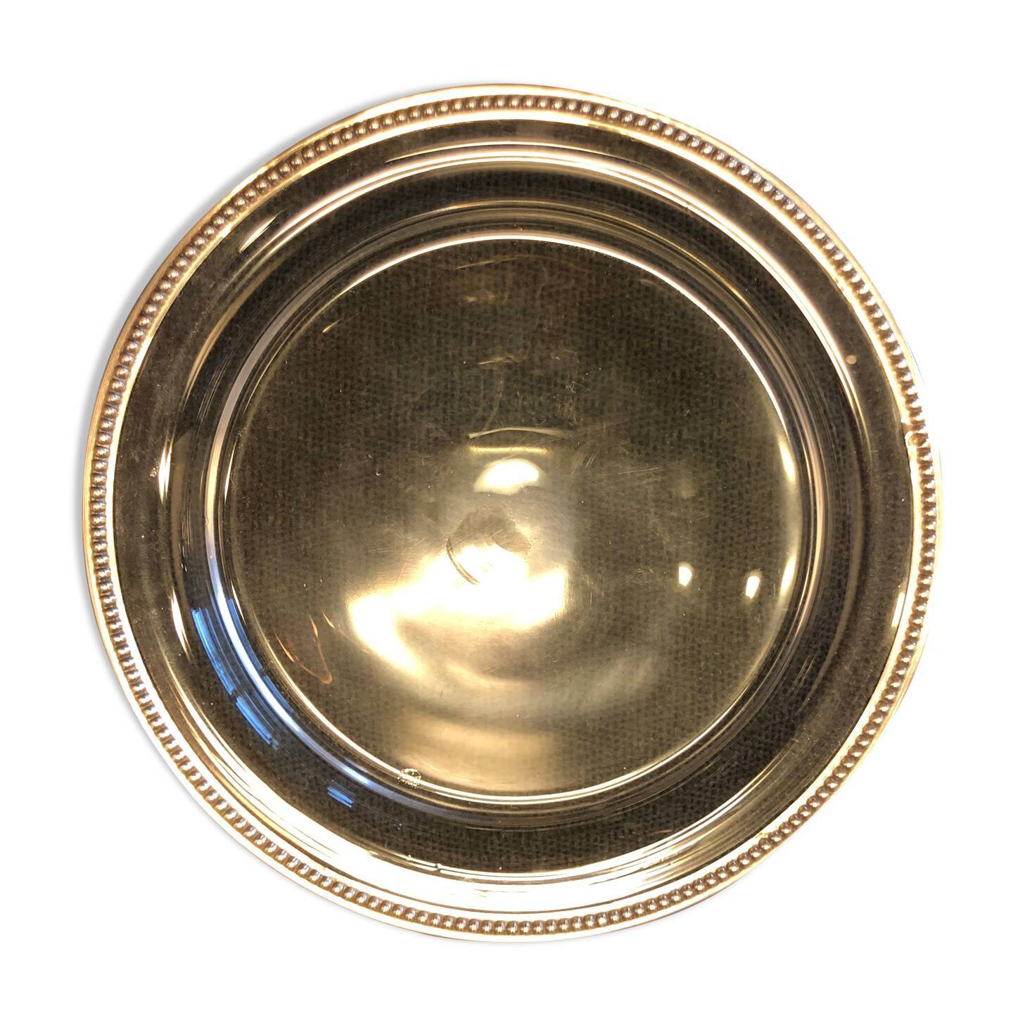 Flat edge solid silver