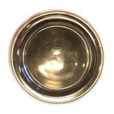 Plat bordure argent massif