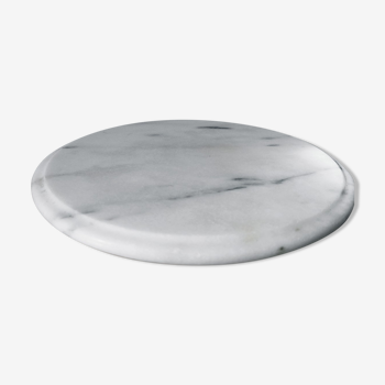 White marble turntable