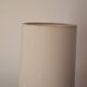 Lamp with blue opaline feet and textured conical lampshade 60s-70s