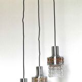 1970s hanging Raak 3 lights