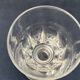 Suite of 5 old Baccarat walking glasses in crystal and glass