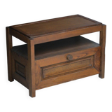 Low wooden cabinet with tray, 1965