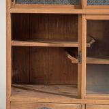 Old Japanese cedar wardrobe – Taishō / Shōwa period (c. 1912-1945) #32