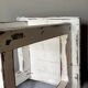 Tabouret d'atelier patiné ancien